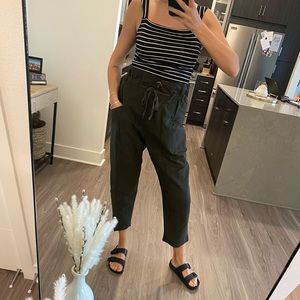 Green Zara pants